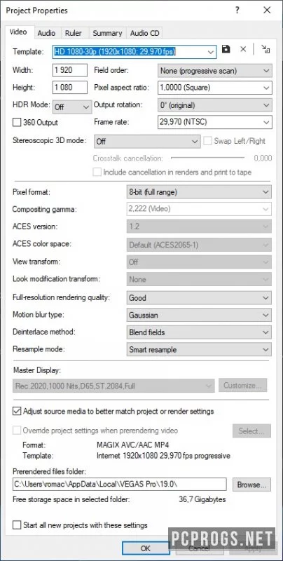 MAGIX VEGAS Pro — изображение 3