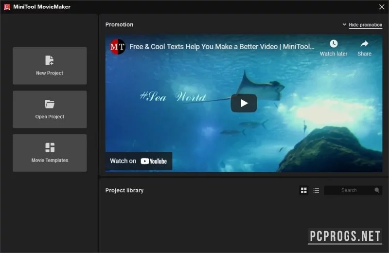 MiniTool MovieMaker — изображение 2