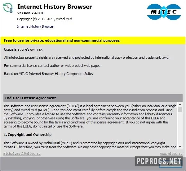 MiTeC Internet History Browser — изображение 3