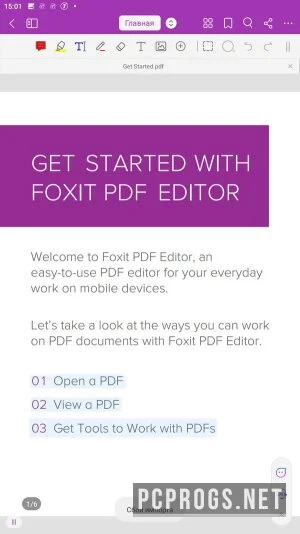 Foxit PDF Editor — изображение 2