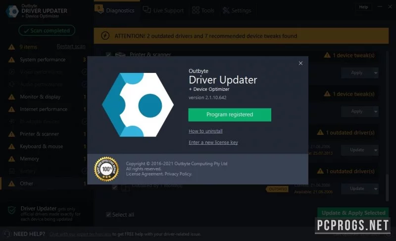 Outbyte Driver Updater — изображение 3