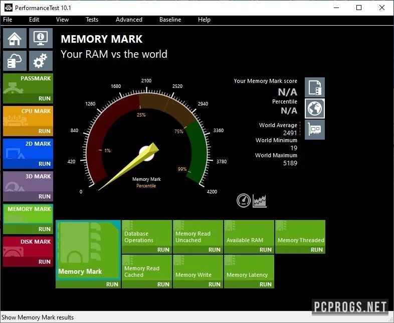 PassMark PerformanceTest — изображение 3