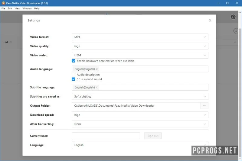 Pazu Netflix Video Downloader — изображение 2