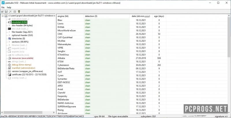 PeStudio — изображение 2