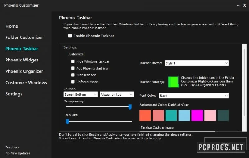 Phoenix Customizer — изображение 2