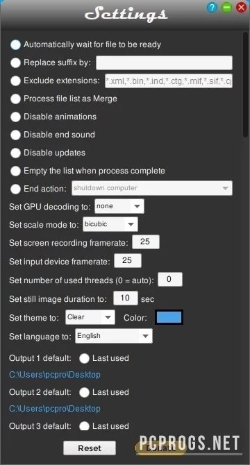 Shutter Encoder — изображение 3
