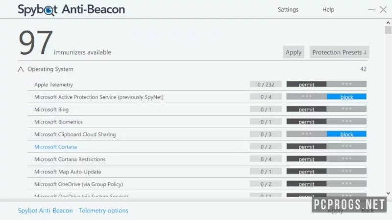 Spybot Anti-Beacon Free — изображение 2