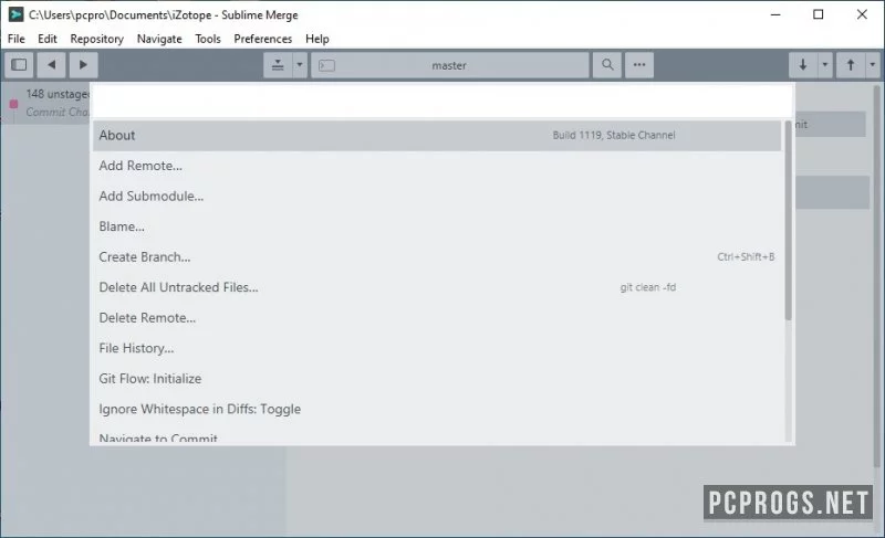 Sublime Merge — изображение 2