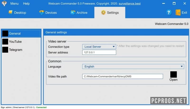 Webcam Commander — изображение 2
