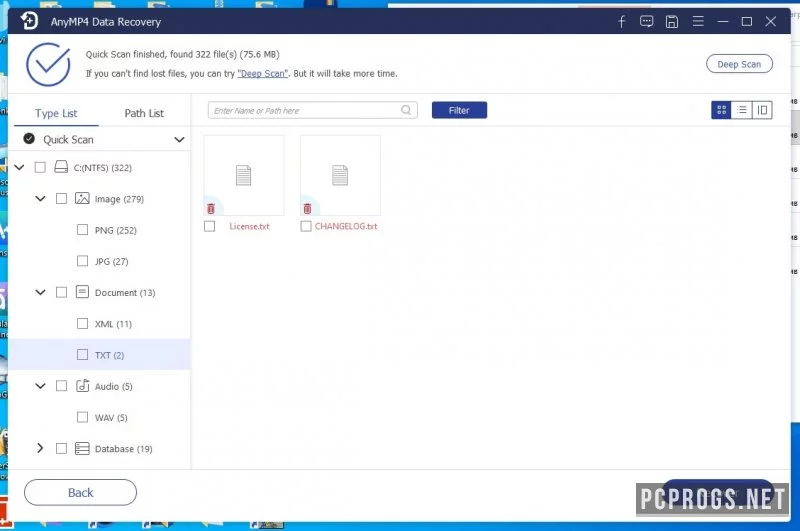AnyMP4 Data Recovery — изображение 3