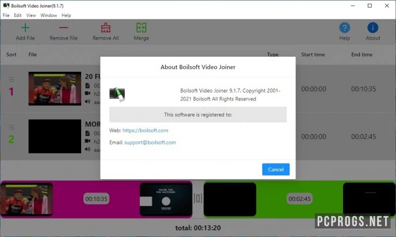 Boilsoft Video Joiner — изображение 2