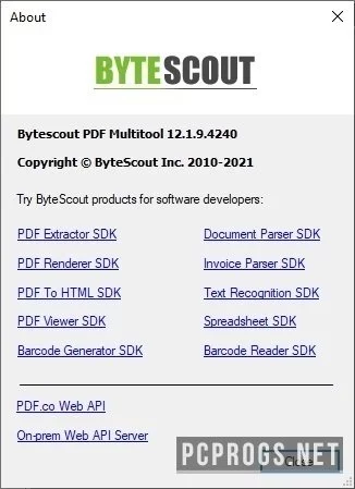 ByteScout PDF Multitool — изображение 3