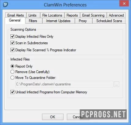 ClamWin Free Antivirus — изображение 3