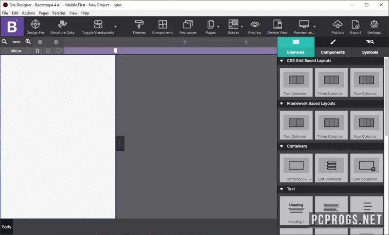 CoffeeCup Responsive Site Designer — изображение 2
