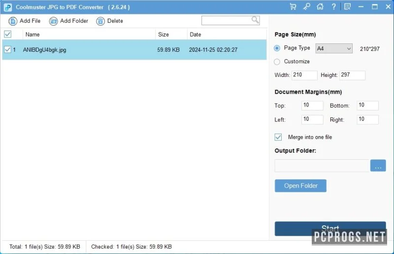 Coolmuster JPG to PDF Converter — изображение 2