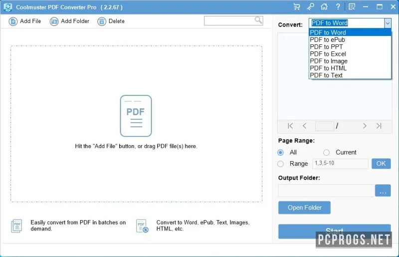 Coolmuster PDF Converter — изображение 2