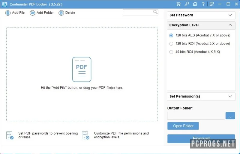 Coolmuster PDF Locker — изображение 2