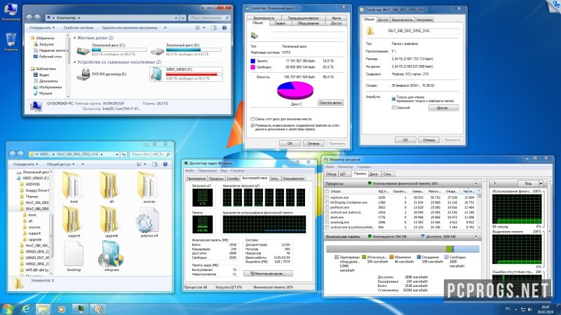 Windows 7 SP1 Original — изображение 2
