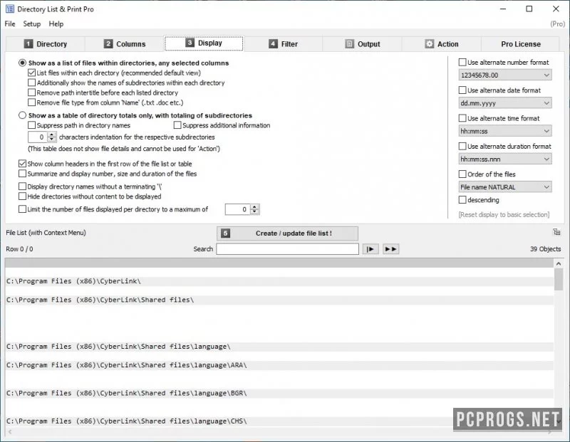 Directory List & Print — изображение 2