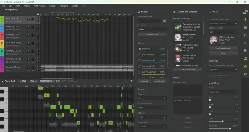 Synthesizer V Studio — изображение 2