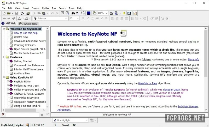KeyNote NF — изображение 1