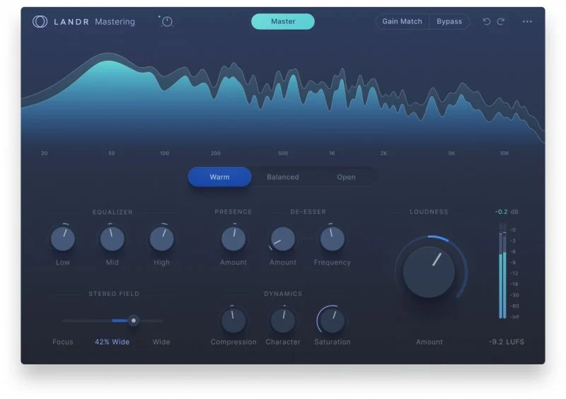 LANDR Mastering Plugin — изображение 1