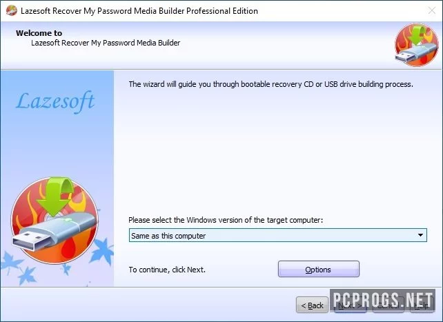 Lazesoft Recover My Password — изображение 2