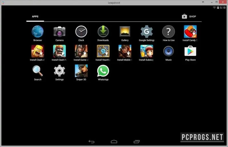 LeapDroid Emulator — изображение 1