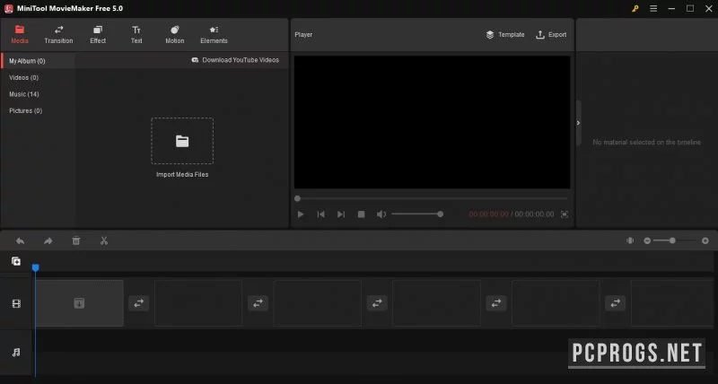 MiniTool MovieMaker — изображение 1