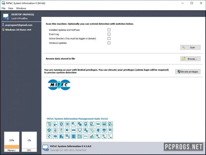 MiTeC System Information — изображение 2