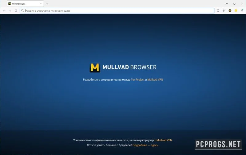 Mullvad Browser — изображение 1