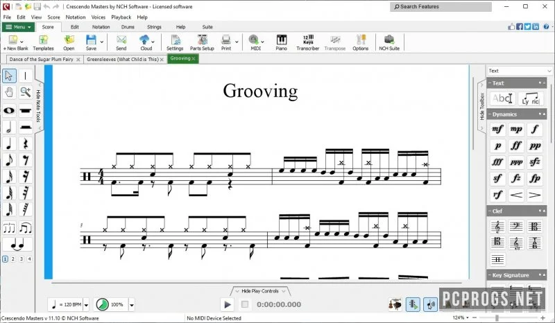 Crescendo Music Notation Editor — изображение 1