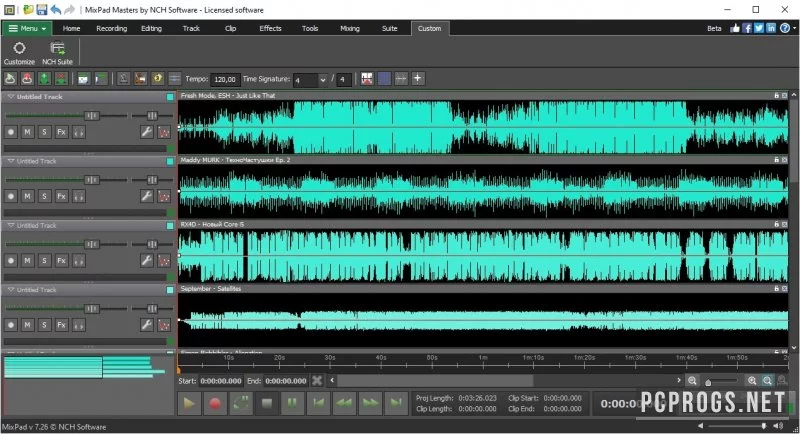 NCH MixPad — изображение 2
