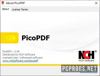 NCH PicoPDF — изображение 2