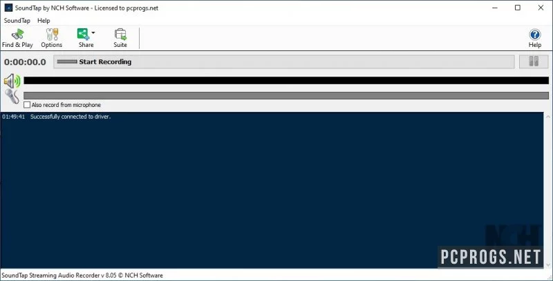 NCH SoundTap — изображение 1