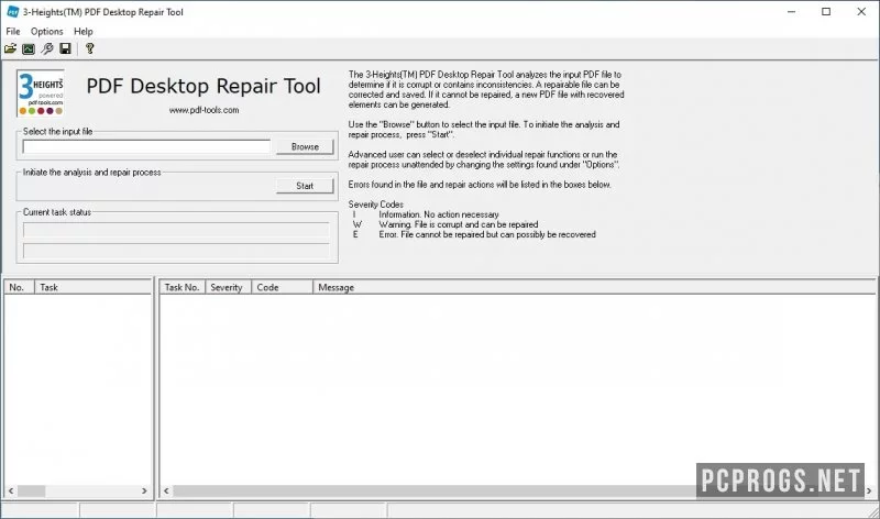 3-Heights PDF Desktop Analysis & Repair Tool — изображение 1