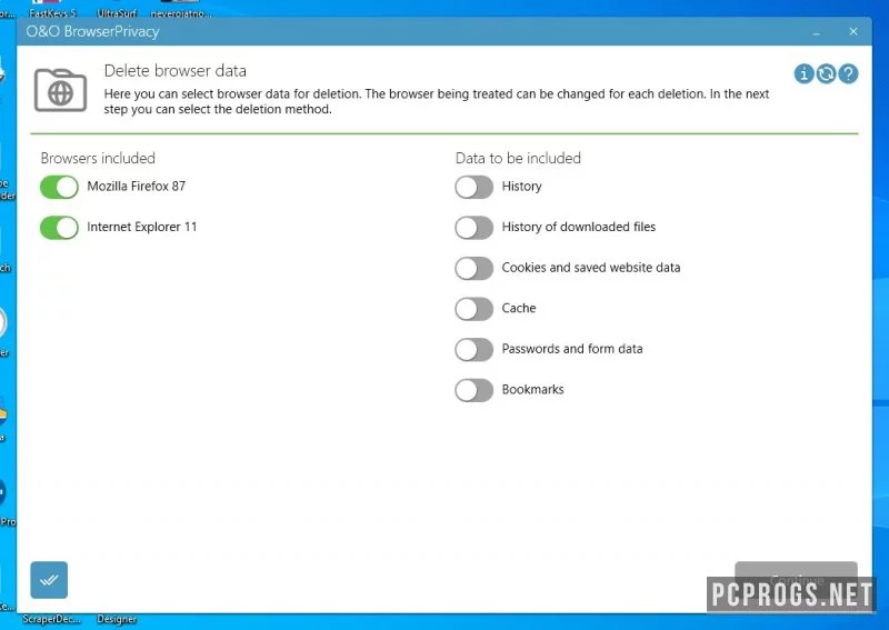 O&O BrowserPrivacy — изображение 2