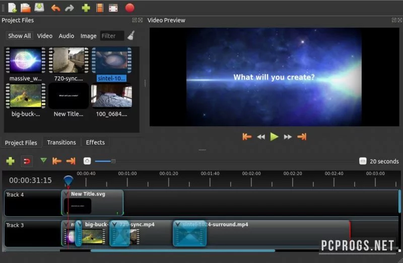 OpenShot Video Editor — изображение 1