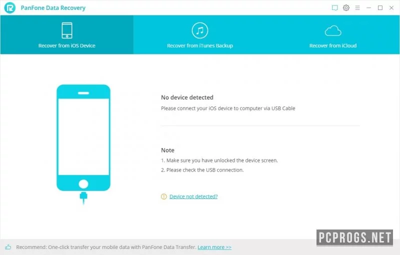 PanFone Data Recovery — изображение 1