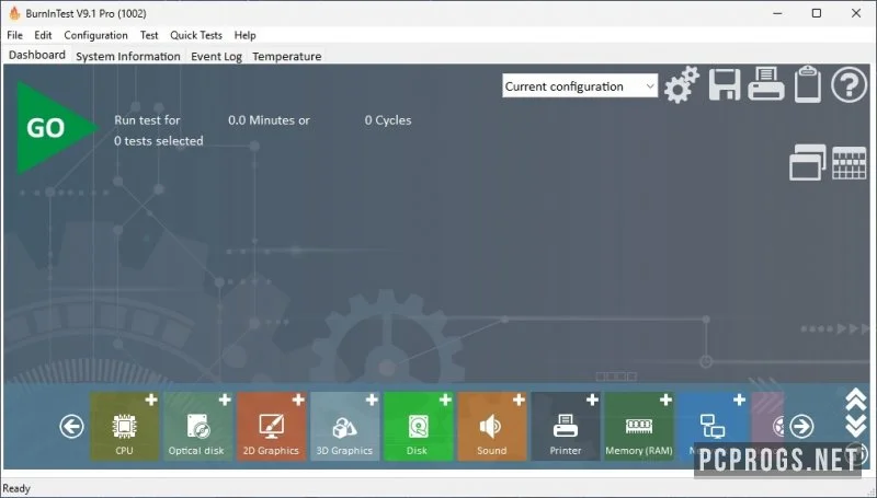 Passmark BurnInTest — изображение 1