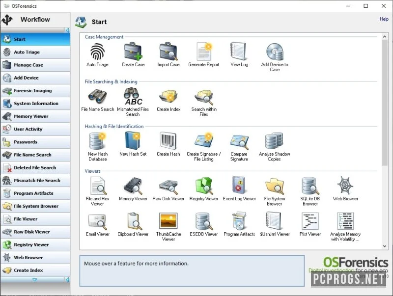 PassMark OSForensics — изображение 1