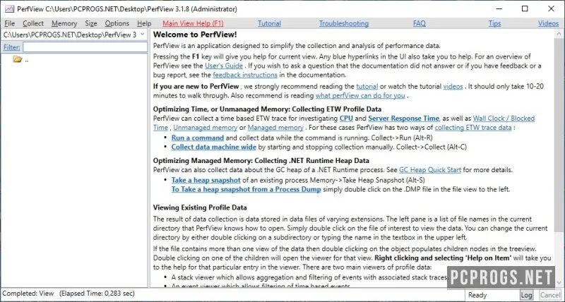 PerfView — изображение 1