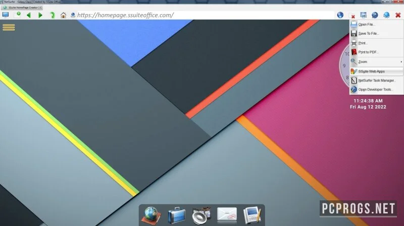 SSuite NetSurfer Web Browser — изображение 3
