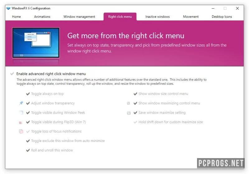 WindowFX — изображение 3
