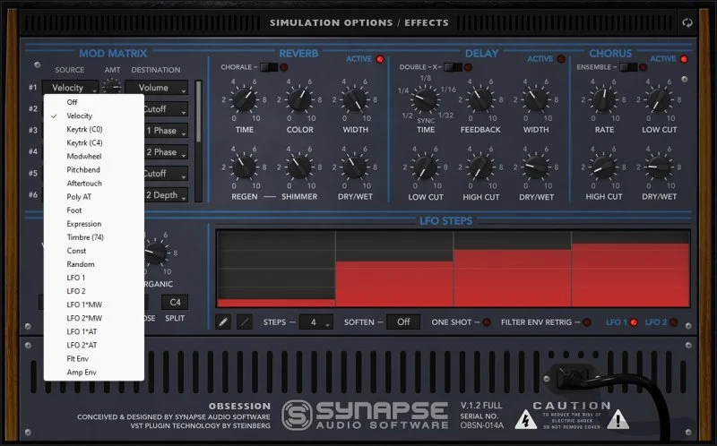 Synapse Audio Obsession — изображение 4