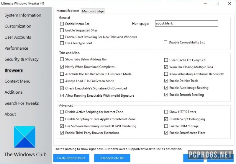 Ultimate Windows Tweaker — изображение 3