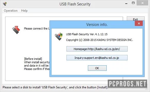 USB Flash Security — изображение 4