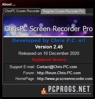 ChrisPC Screen Recorder — изображение 4