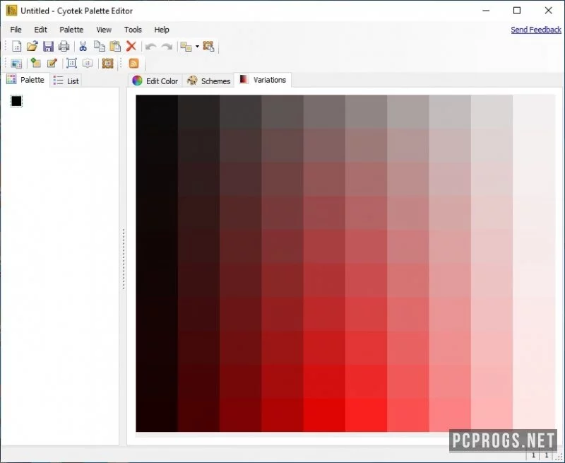 Cyotek Color Palette Editor — изображение 3