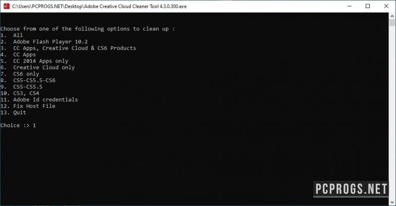 Adobe Creative Cloud Cleaner Tool — изображение 3